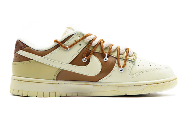 [Custom Shoes] Nike Dunk Low 'Halloween Graffiti Yellow-Brown' 圖 2