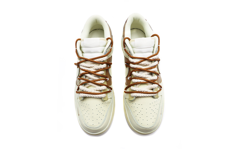 [Custom Shoes] Nike Dunk Low 'Halloween Graffiti Yellow-Brown' 圖 4