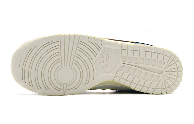 [Custom Shoes] Nike Dunk Low 'Halloween Graffiti Yellow-Brown' 圖 6