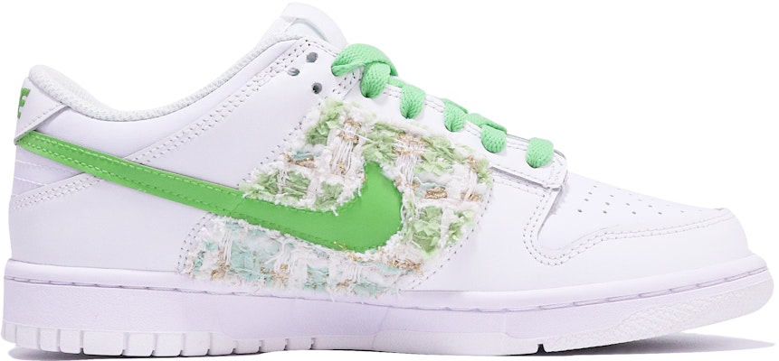 Zapatillas Nike Dunk Low 'Handcraft Patchwork Blanco Vintage Verde' DH9765-100(TeamTen-女款小香风白绿) Order Zapatillas Nike Dunk Low 'Handcraft Patchwork Blanco Vintage Verde' DH9765-100(TeamTen-女款小香风白绿)