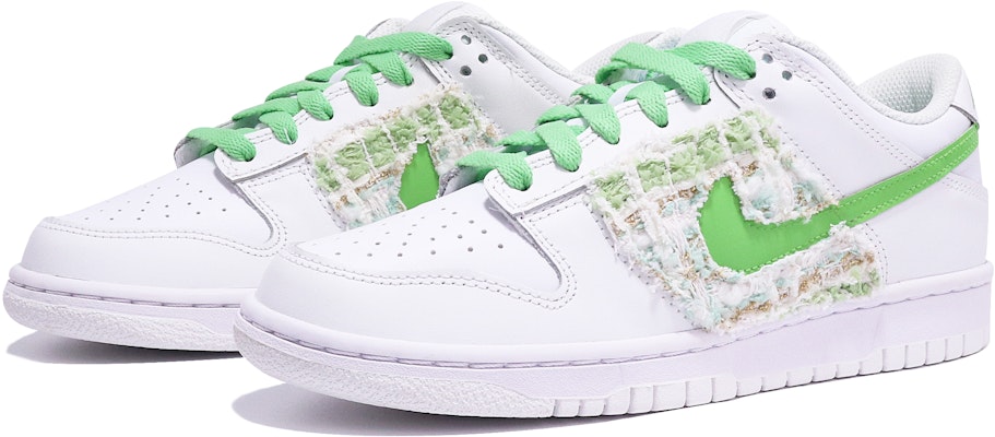 Zapatillas Nike Dunk Low 'Handcraft Patchwork Blanco Vintage Verde' DH9765-100(TeamTen-女款小香风白绿) Lookbook Zapatillas Nike Dunk Low 'Handcraft Patchwork Blanco Vintage Verde' DH9765-100(TeamTen-女款小香风白绿)