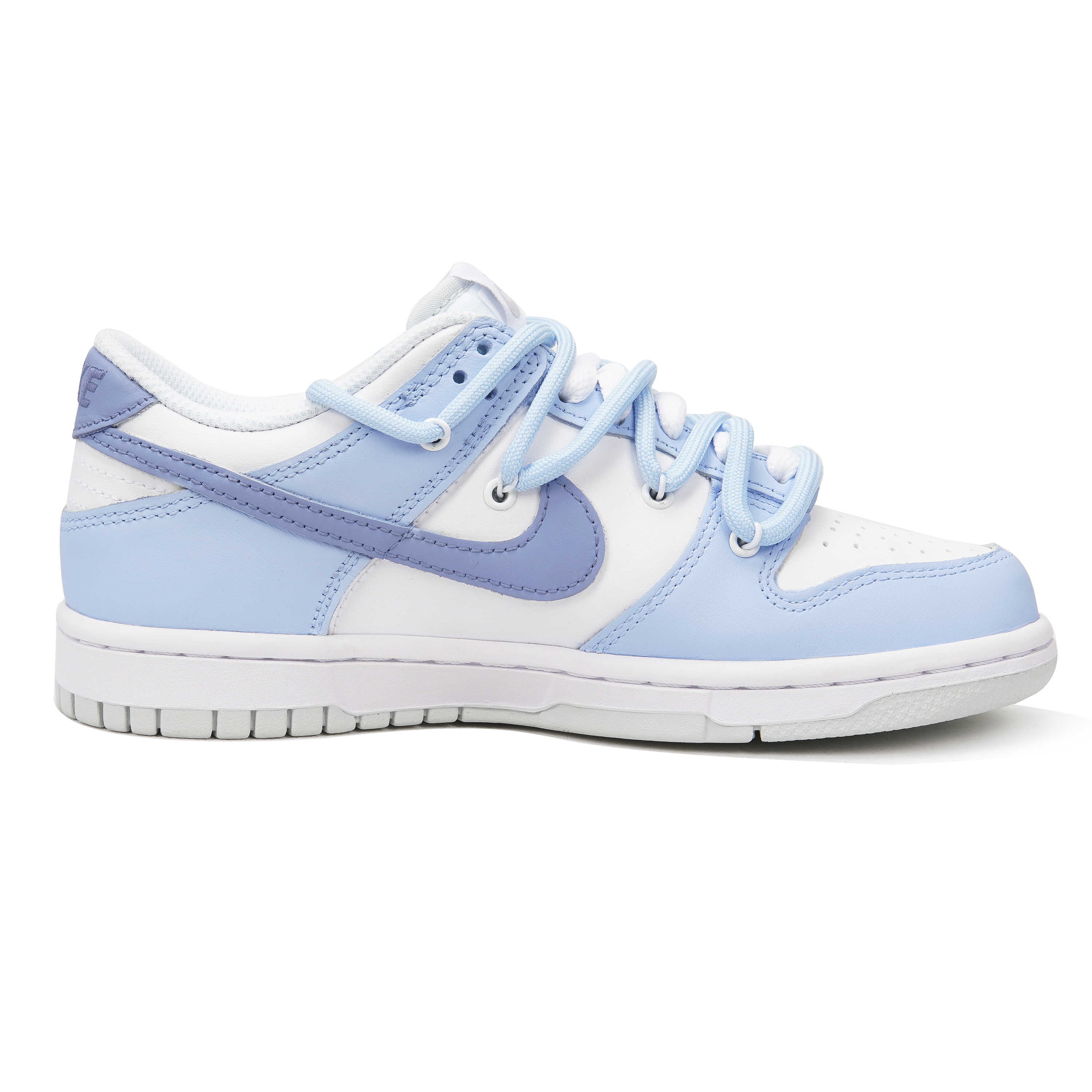[Custom Shoes] Nike Dunk Low 'Happy Bear White-Blue' 圖 3