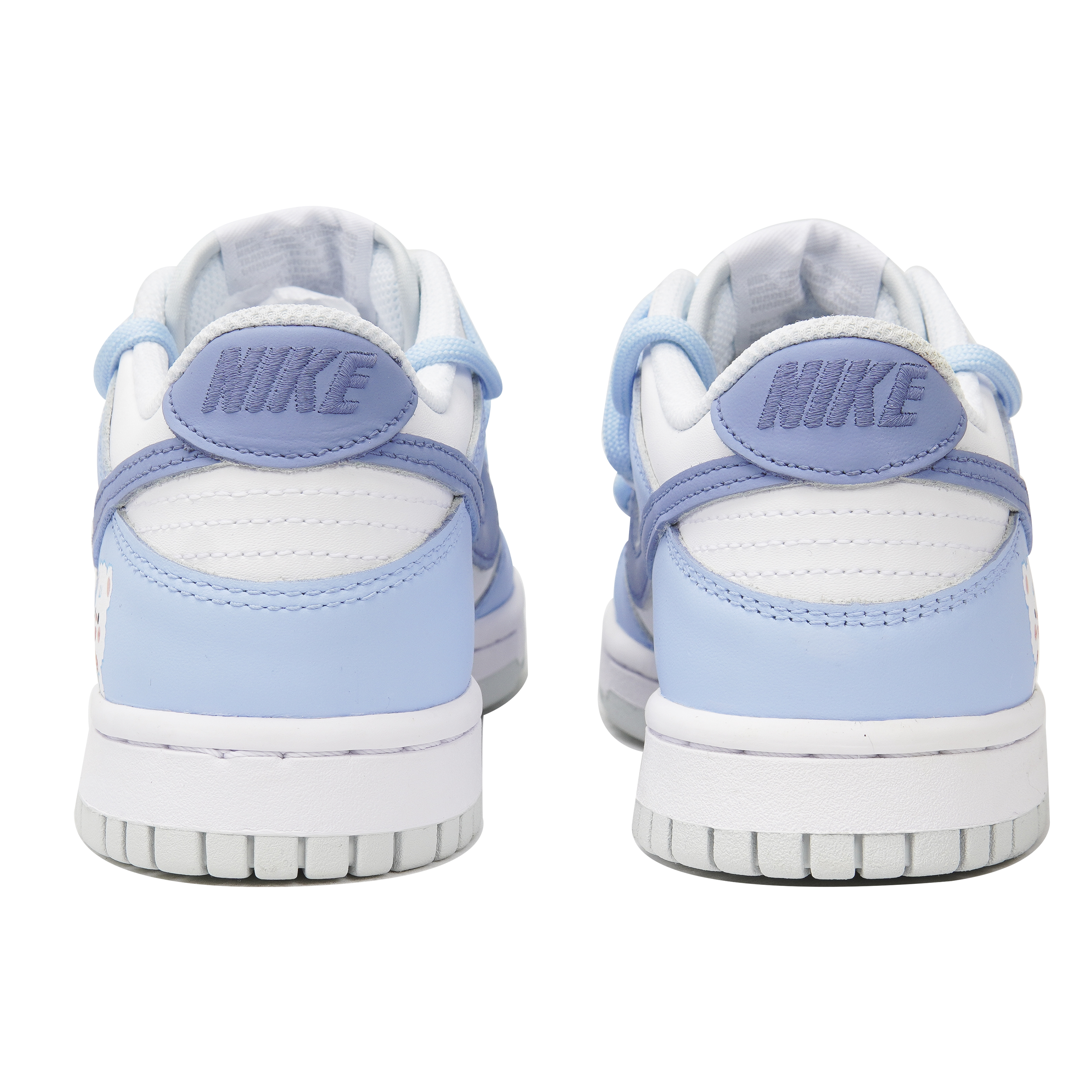 [Custom Shoes] Nike Dunk Low 'Happy Bear White-Blue' 圖 5