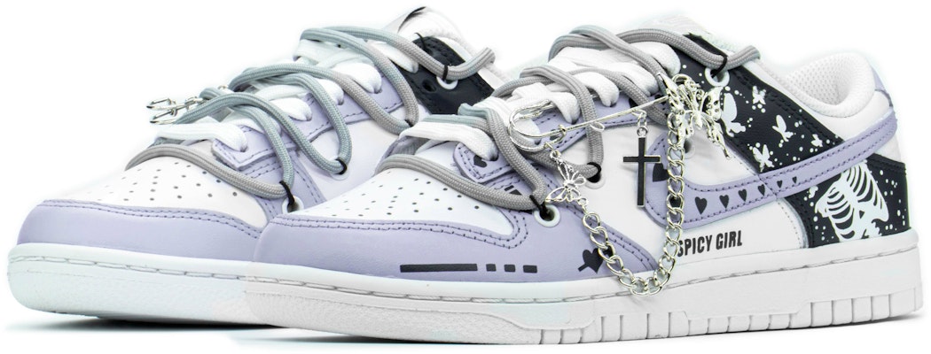 나이키 덩크 로우 '하라주쿠 퍼플 드립' (커스텀) DH9765-100(TeamA-DKL原宿紫S-BOX) Lookbook 나이키 덩크 로우 '하라주쿠 퍼플 드립' (커스텀) DH9765-100(TeamA-DKL原宿紫S-BOX)