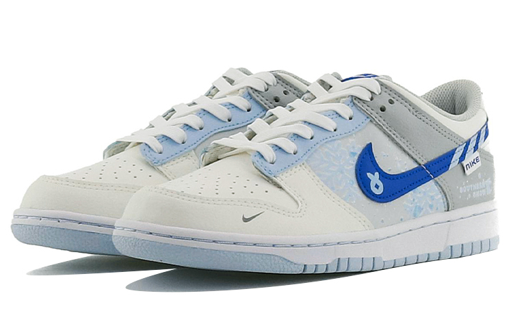 Lookbook [Kasur Kasut] Nike Dunk Low 'Hay Salt Biru Arnab Bertuah' FB1843-141(Team10-雪兔）