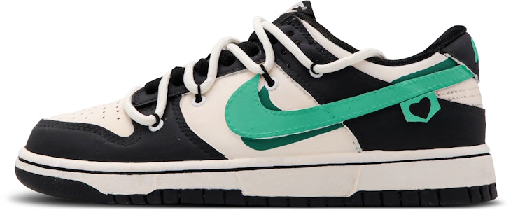 나이키 덩크 로우 '하트 알파벳 블랙-그린' (커스텀) CW1590-100(Team53-女款野果庄园) Order 나이키 덩크 로우 '하트 알파벳 블랙-그린' (커스텀) CW1590-100(Team53-女款野果庄园)