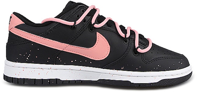 【訂製球鞋】Nike Dunk 低筒 潮流復古 愛心雙扣 潮流 解構 防滑耐磨輕便 低筒 板鞋 男款 黑粉 Order 【訂製球鞋】Nike Dunk 低筒 潮流復古 愛心雙扣 潮流 解構 防滑耐磨輕便 低筒 板鞋 男款 黑粉