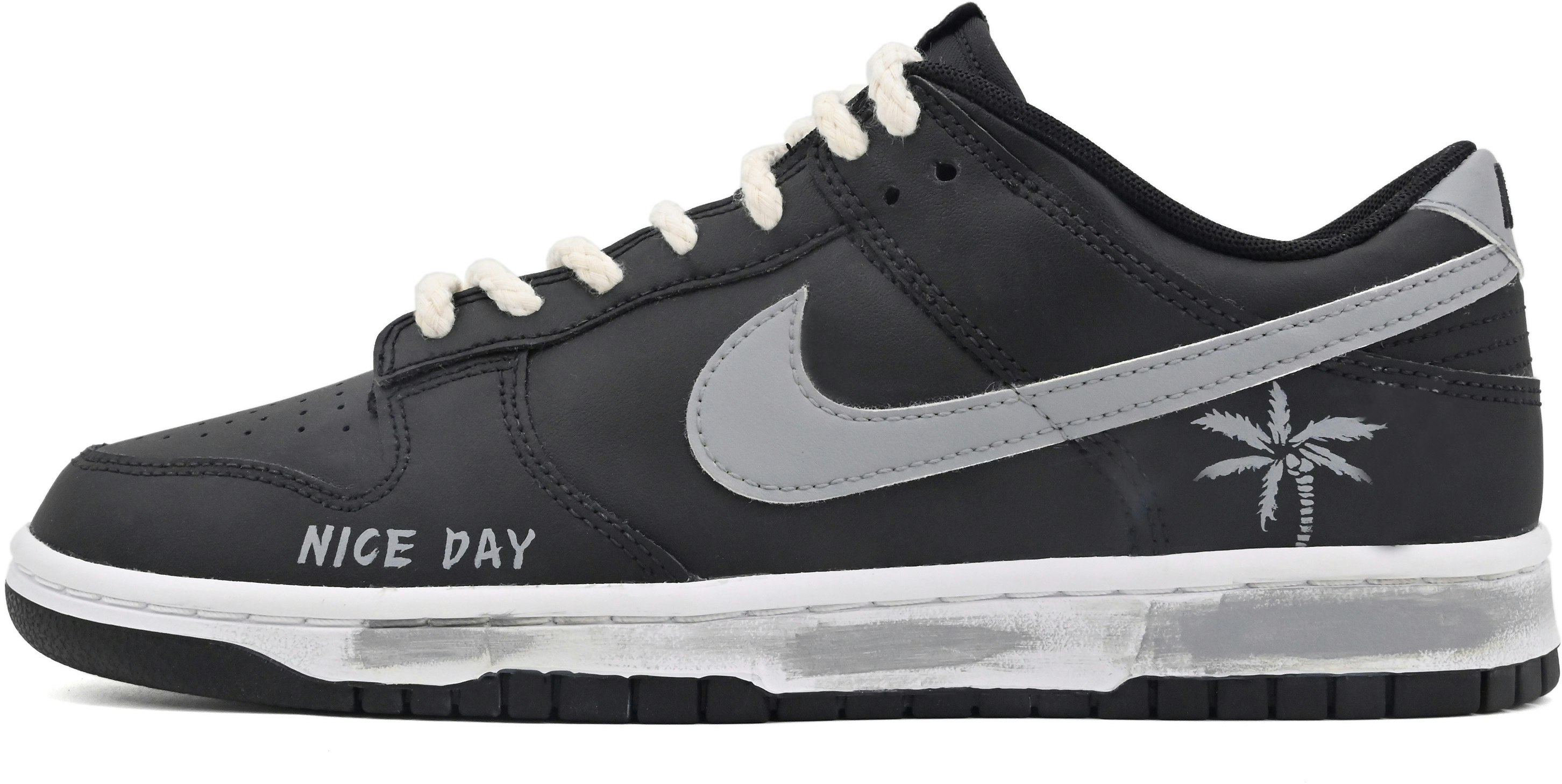 custom-shoes-nike-dunk-low-heart-island-black-grey