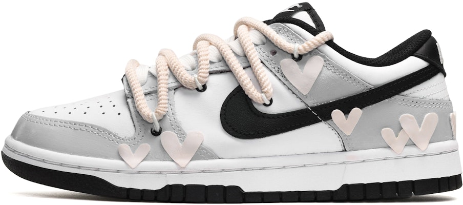 ナイキ ダンク LOW ハートパッチ 黒白 (Nike Dunk LOW Heart Patch Black/White) DD1391-100(TeamE-男款爱心贴黑白灰) Buy ナイキ ダンク LOW ハートパッチ 黒白 (Nike Dunk LOW Heart Patch Black/White) DD1391-100(TeamE-男款爱心贴黑白灰)