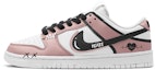 Buy 【客製球鞋】Nike Dunk Low 心動愛心 特殊鞋盒 低筒 板鞋 GS 粉黑