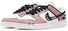 Lookbook 【客製球鞋】Nike Dunk Low 心動愛心 特殊鞋盒 低筒 板鞋 GS 粉黑