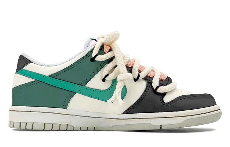Order [Kasut Custom] Nike Dunk Low 'Heart Weave Lily Pad Green' FD1232-002(TeamK-编织心动)