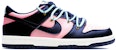 나이키 덩크 로우 '심장박동' (커스텀) DD1391-700(TeamE-男女同款心跳黑蓝粉)