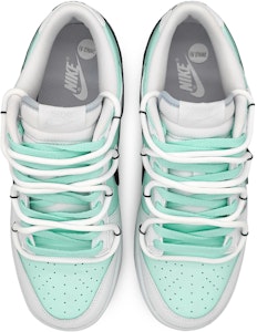 【訂製球鞋】 Nike Dunk Low 指紋愛心 心動旋律 雕花皮勾 解構紋理 標牌可拆卸 低筒 板鞋 GS 青灰色 Shop 【訂製球鞋】 Nike Dunk Low 指紋愛心 心動旋律 雕花皮勾 解構紋理 標牌可拆卸 低筒 板鞋 GS 青灰色