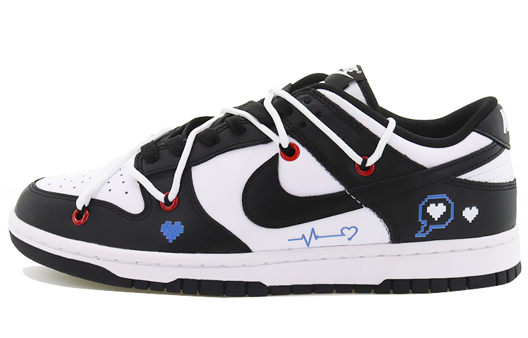 Buy [Zapatillas Personalizadas] Nike Dunk Low 'Corazones' DD1391-100(Team10-心电感应)