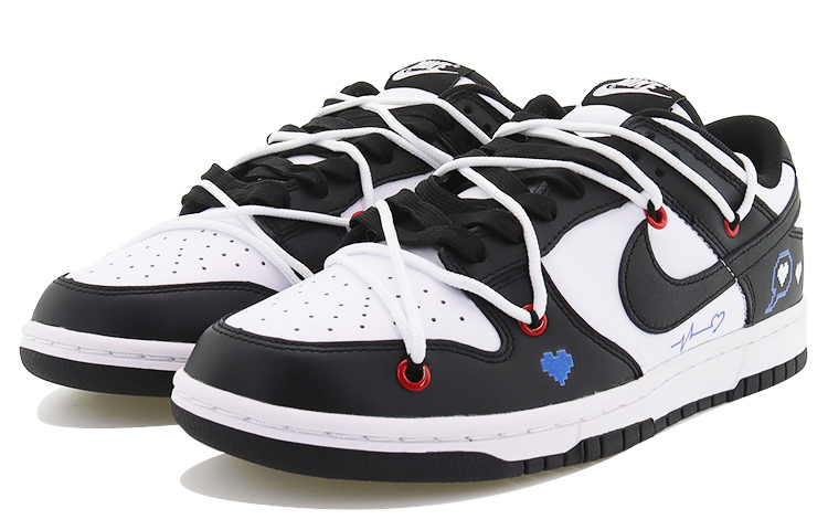 Lookbook [Zapatillas Personalizadas] Nike Dunk Low 'Corazones' DD1391-100(Team10-心电感应)