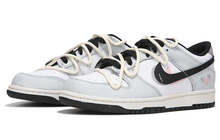 Lookbook 나이키 덩크 로우 '하트악마' (Nike Dunk Low 'Heart Devil') CW1590-100(Team82-女款爱心小恶魔)