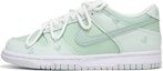 Buy 【客製球鞋】Nike Dunk Low 熱浪 茉莉香氣 低飽和度 復古 解構束帶 低筒 滑板鞋 GS 綠色
