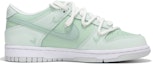 Order 【客製球鞋】Nike Dunk Low 熱浪 茉莉香氣 低飽和度 復古 解構束帶 低筒 滑板鞋 GS 綠色