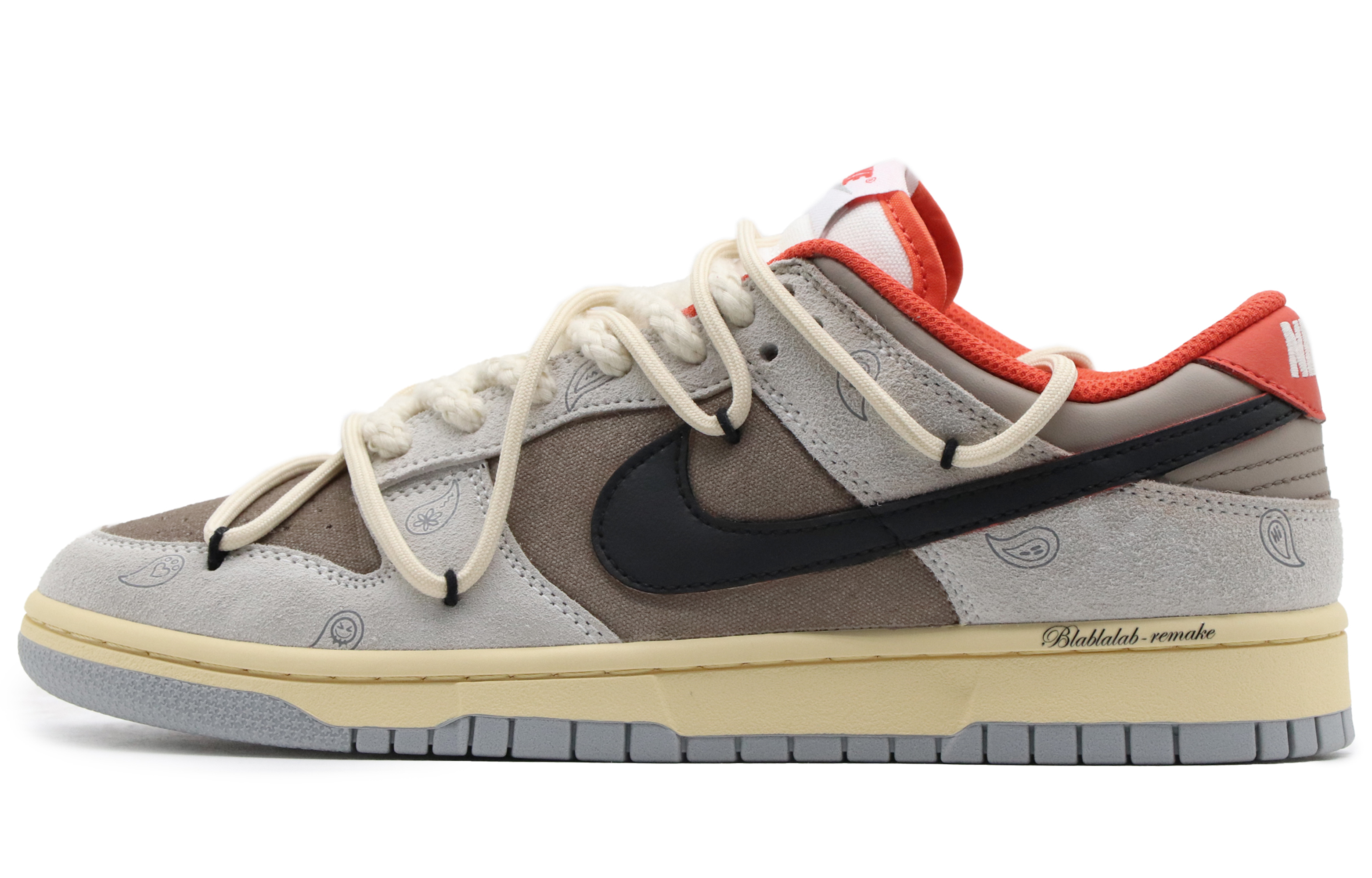 Buy 【定制鞋款】耐克Dunk低帮'Heta BBL灰棕色' FJ5429-133(Team57-男女款赫塔)