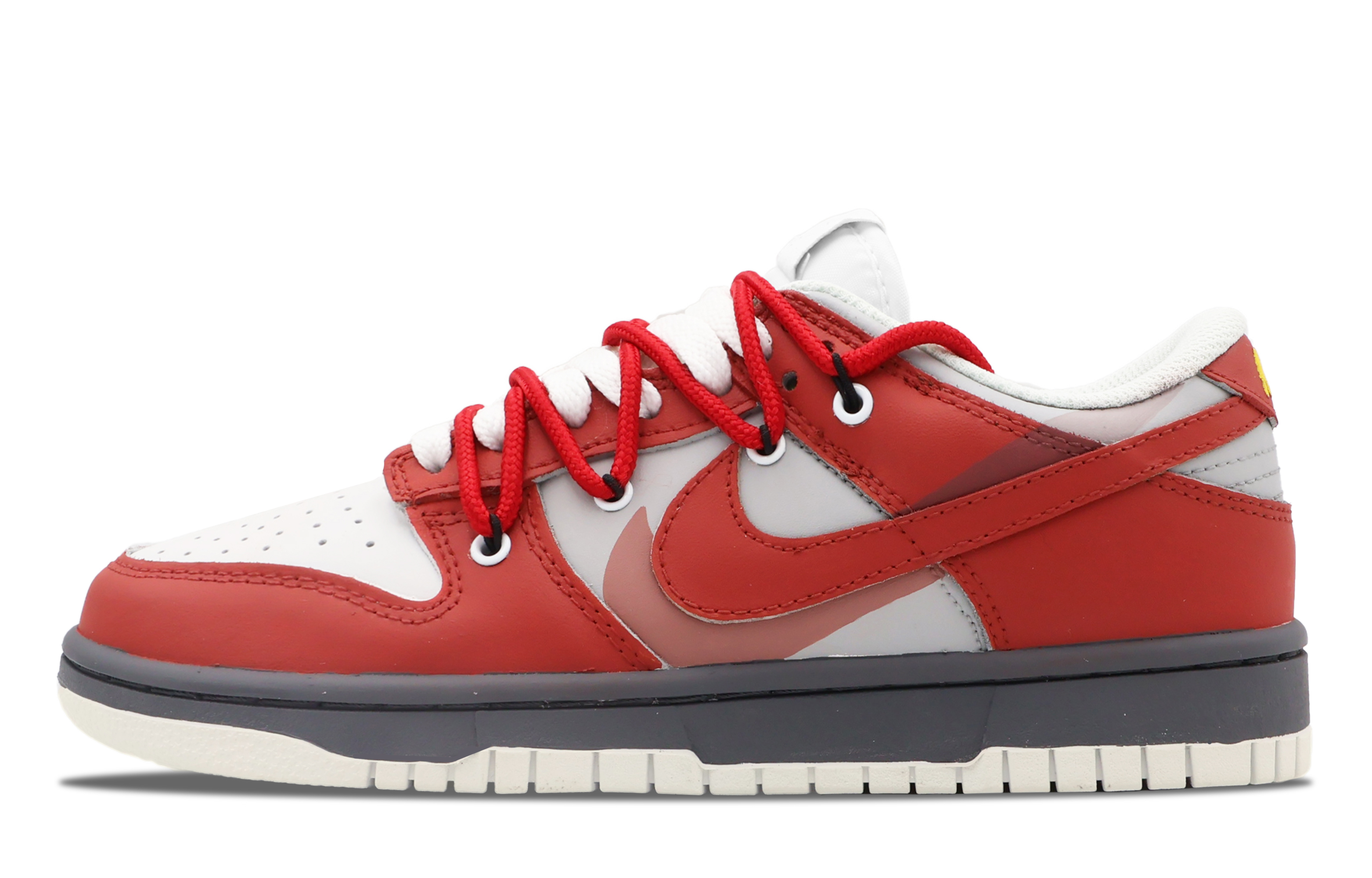 Buy Zapatillas Nike Dunk Low 'High Street Deconstruido Rojo' DH9765-100(Team53-女款柏图斯S-BOX)