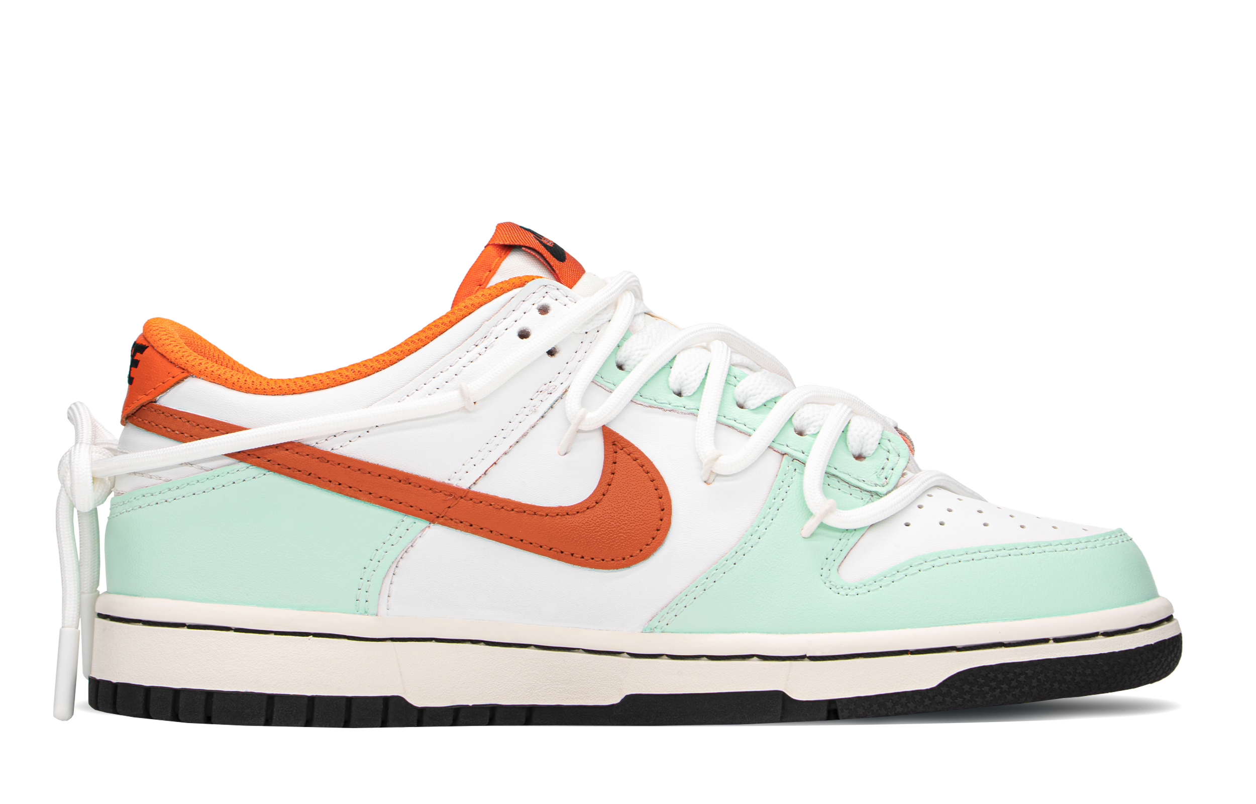 Order ナイキ ダンク Low "ミニマル青橙" (カスタム) DH9765-003(TeamA-青橙S-BOX)