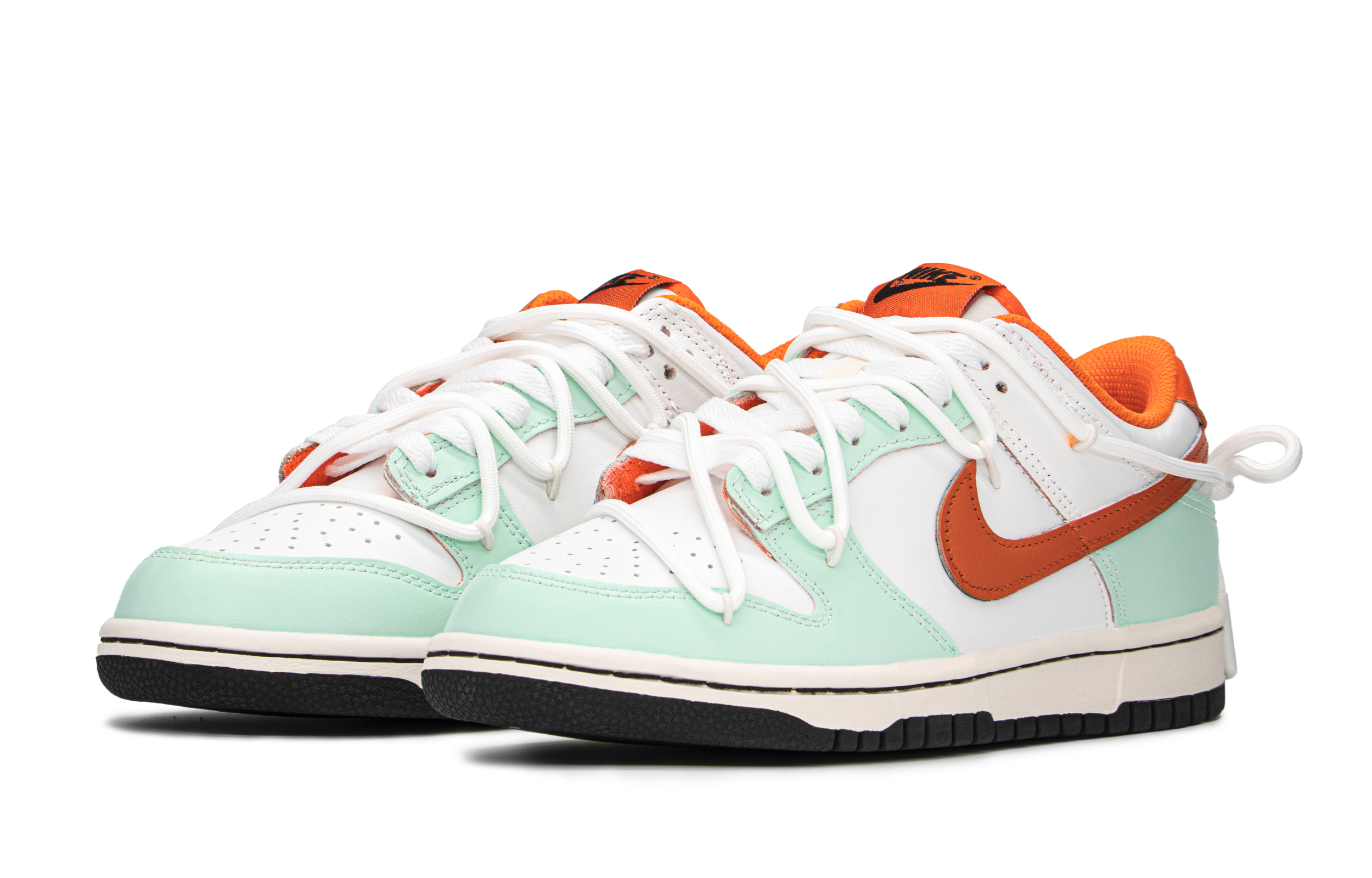 Lookbook ナイキ ダンク Low "ミニマル青橙" (カスタム) DH9765-003(TeamA-青橙S-BOX)