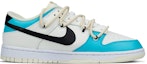 Order 나이키 덩크 로우 '힙합 블루화이트' (커스텀) DJ6188-100(Team62-极限时速)