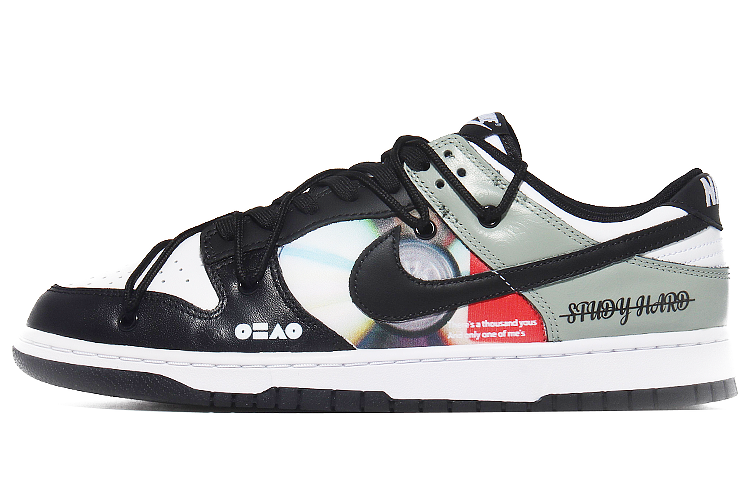 Buy 나이키 덩크 로우 '홍콩 픽셀 반사' (커스텀) DD1391-100(Team10-旋转港风）