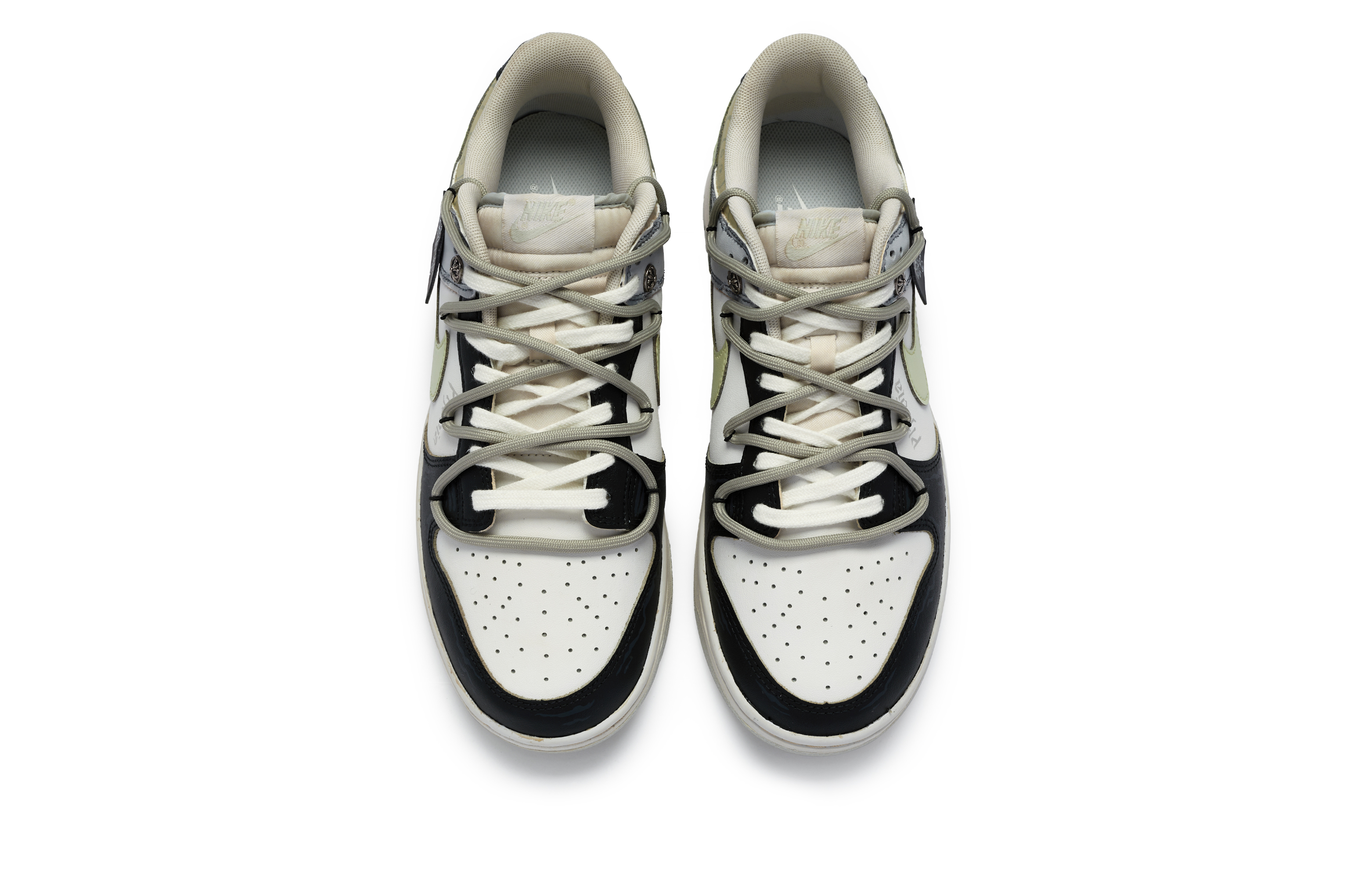 Shop [Zapatillas Personalizadas] Nike Dunk Low 'Miedo del Cuerno' DV0831-101(TeamR-男款恐惧S-BOX)