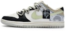 Buy 定制鞋款 耐克Dunk Low '黑白灰牛角装饰' DH9765-102(TeamR-女款恐惧S-BOX)