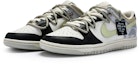 Lookbook 定制鞋款 耐克Dunk Low '黑白灰牛角装饰' DH9765-102(TeamR-女款恐惧S-BOX)