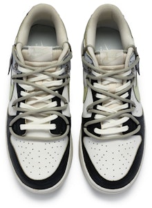 나이키 덩크 로우 '혼팁 검/흰/회' (커스텀) DH9765-102(TeamR-女款恐惧S-BOX) Shop 나이키 덩크 로우 '혼팁 검/흰/회' (커스텀) DH9765-102(TeamR-女款恐惧S-BOX)