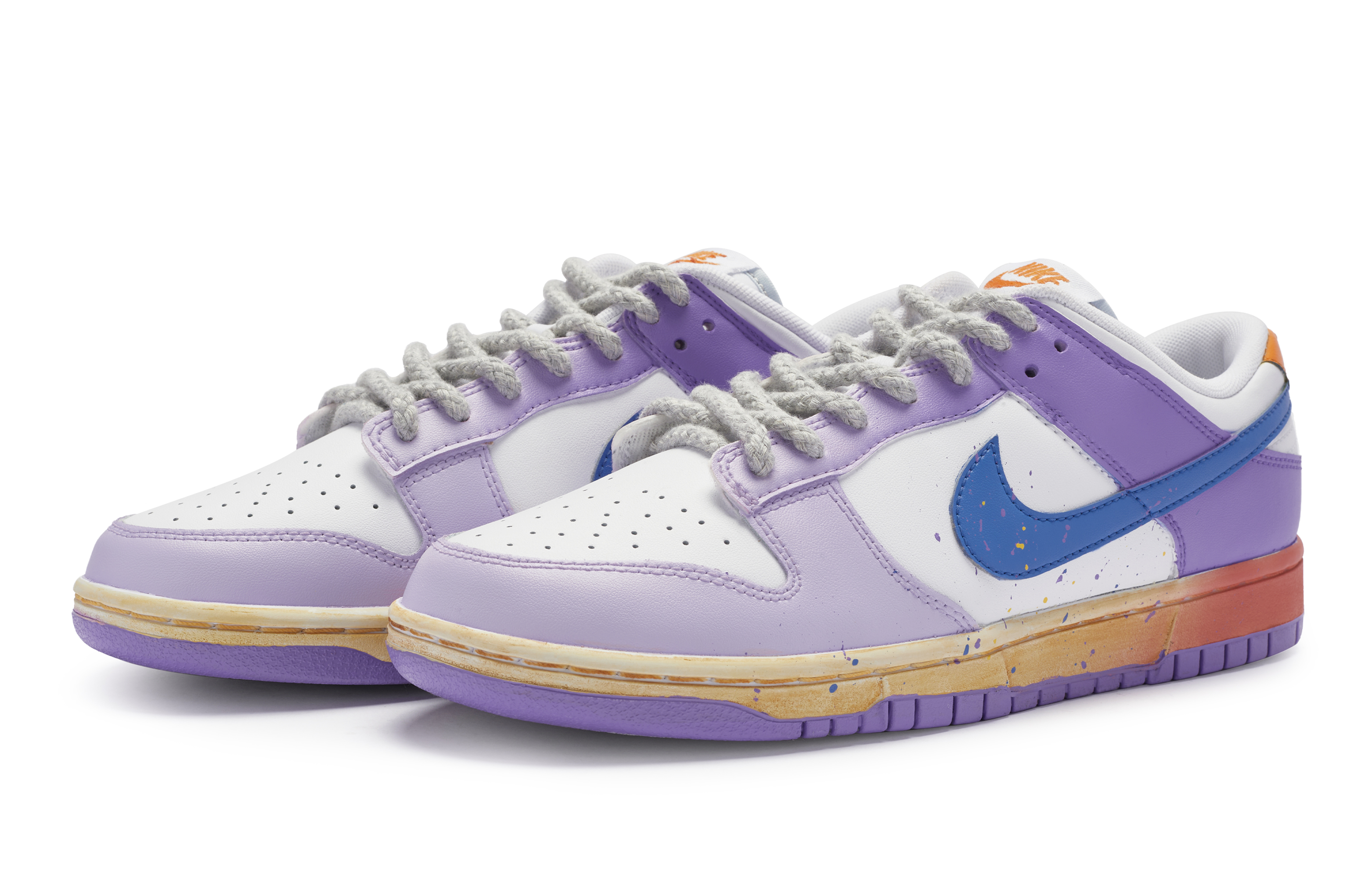 Lookbook [Sepatu Custom] Nike Dunk Low 'Horn Tip Gradient Purple' DH9765-102-445738
