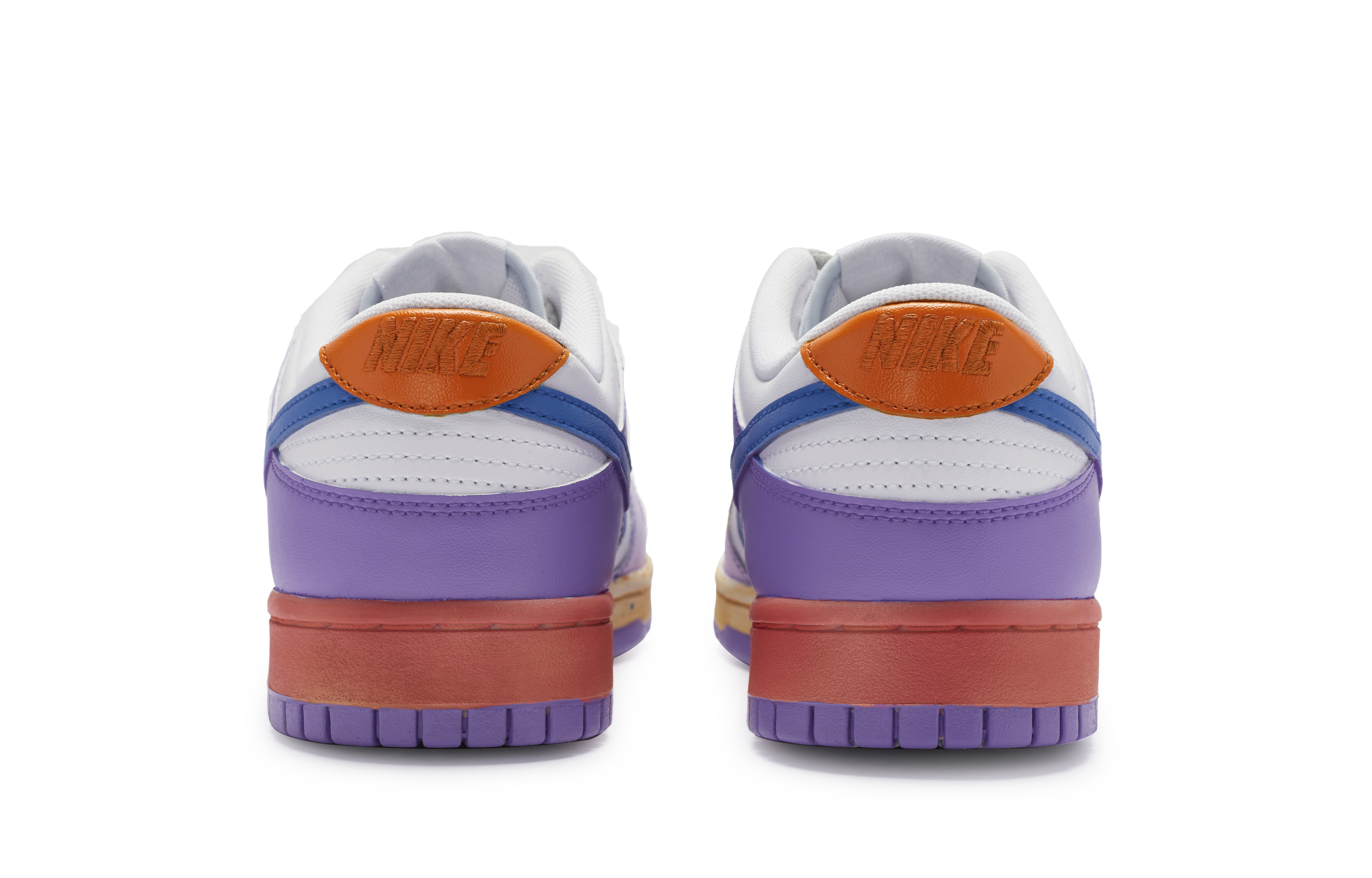 Shop [Sepatu Custom] Nike Dunk Low 'Horn Tip Gradient Purple' DH9765-102-445738