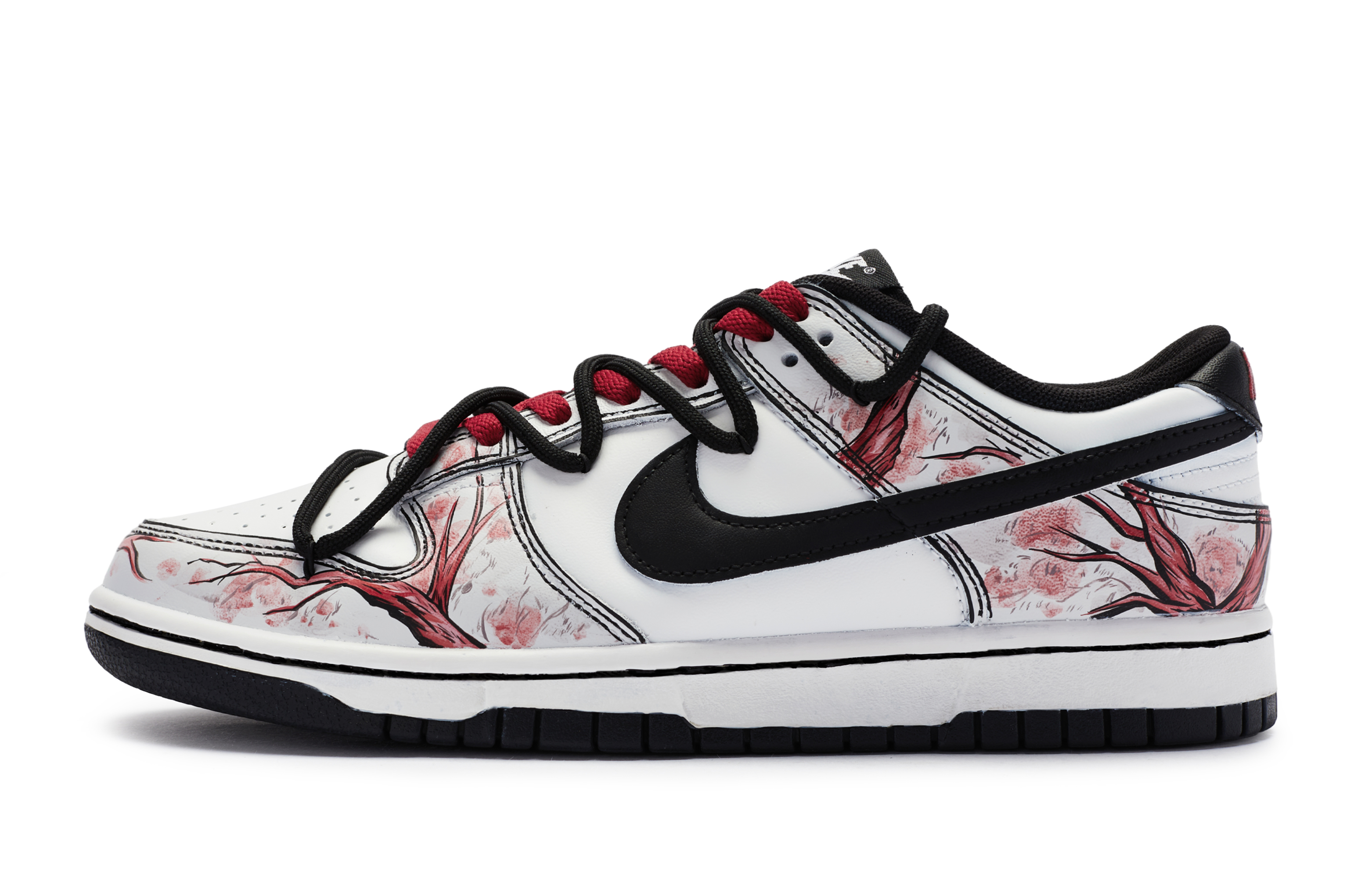 Buy [Zapatillas Personalizadas] Nike Dunk Low 'Horn Tip Red Willow' CW1590-100-479262