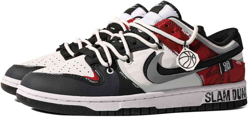【カスタムシューズ】ナイキ ダンクロー「情熱の黒赤グレー」 CW1590-100(TeamM-女款热血人生S-BOX) Lookbook 【カスタムシューズ】ナイキ ダンクロー「情熱の黒赤グレー」 CW1590-100(TeamM-女款热血人生S-BOX)