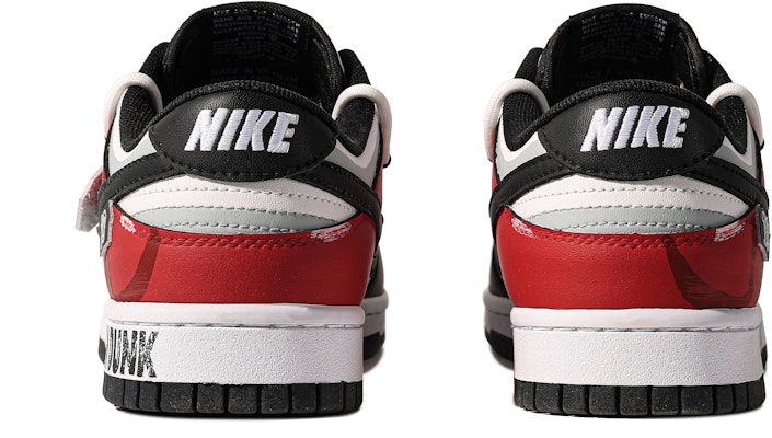 【カスタムシューズ】ナイキ ダンクロー「情熱の黒赤グレー」 CW1590-100(TeamM-女款热血人生S-BOX) Shop 【カスタムシューズ】ナイキ ダンクロー「情熱の黒赤グレー」 CW1590-100(TeamM-女款热血人生S-BOX)