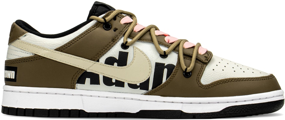 【カスタムシューズ】ナイキ ダンク ロー「特製パッチワークシューレース」 DH9765-002(TeamA-DK拼接十字架S-BOX) Order 【カスタムシューズ】ナイキ ダンク ロー「特製パッチワークシューレース」 DH9765-002(TeamA-DK拼接十字架S-BOX)