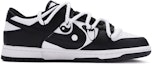 Lookbook 【定制鞋】耐克Dunk Low '炽热解构手绘黑白' DD1391-100(TeamR-男款太极灌篮S-BOX)