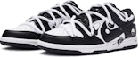 Shop 【定制鞋】耐克Dunk Low '炽热解构手绘黑白' DD1391-100(TeamR-男款太极灌篮S-BOX)
