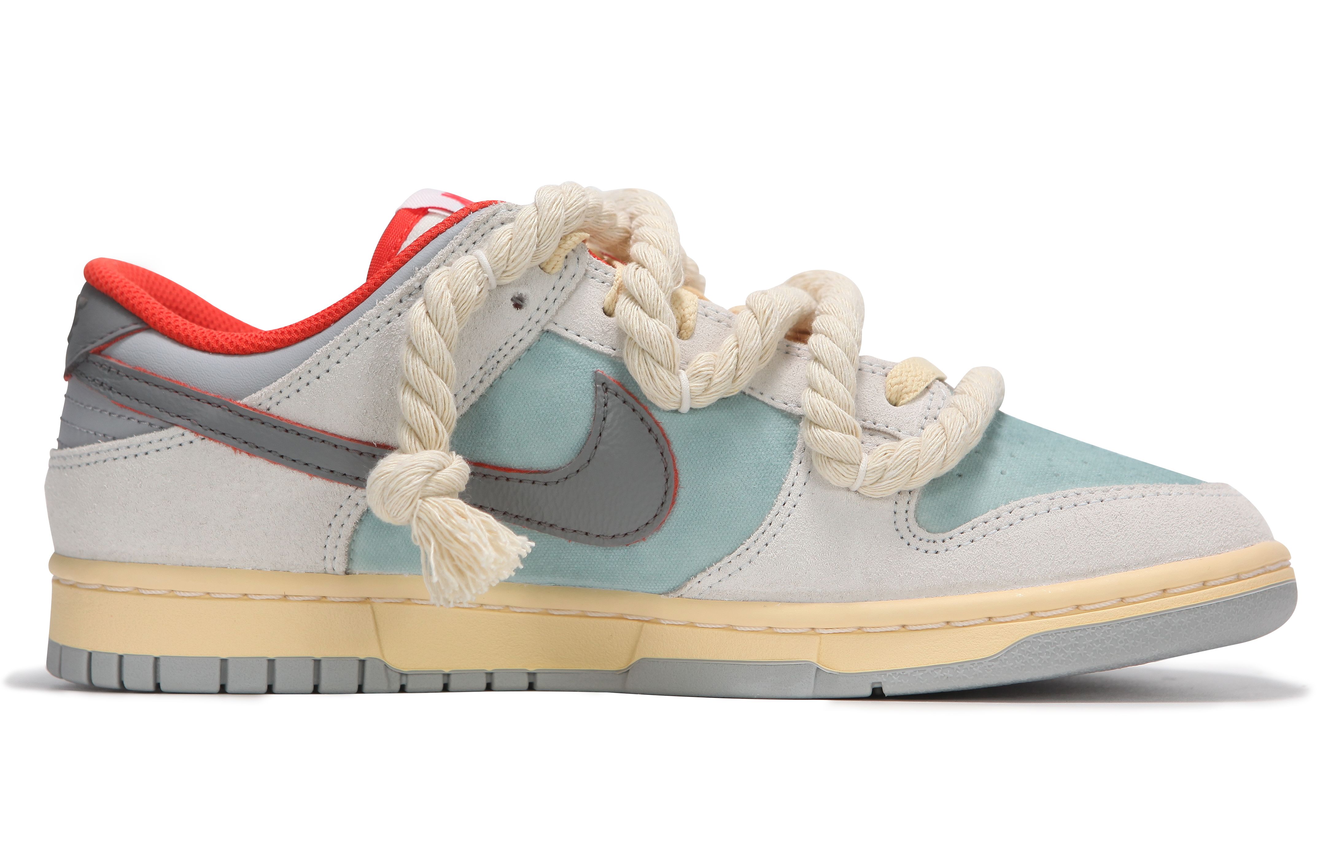 Order [Kasut Custom] Nike Dunk Low 'Gelombang Panas Hijau Kelabu' FJ5429-133-486733