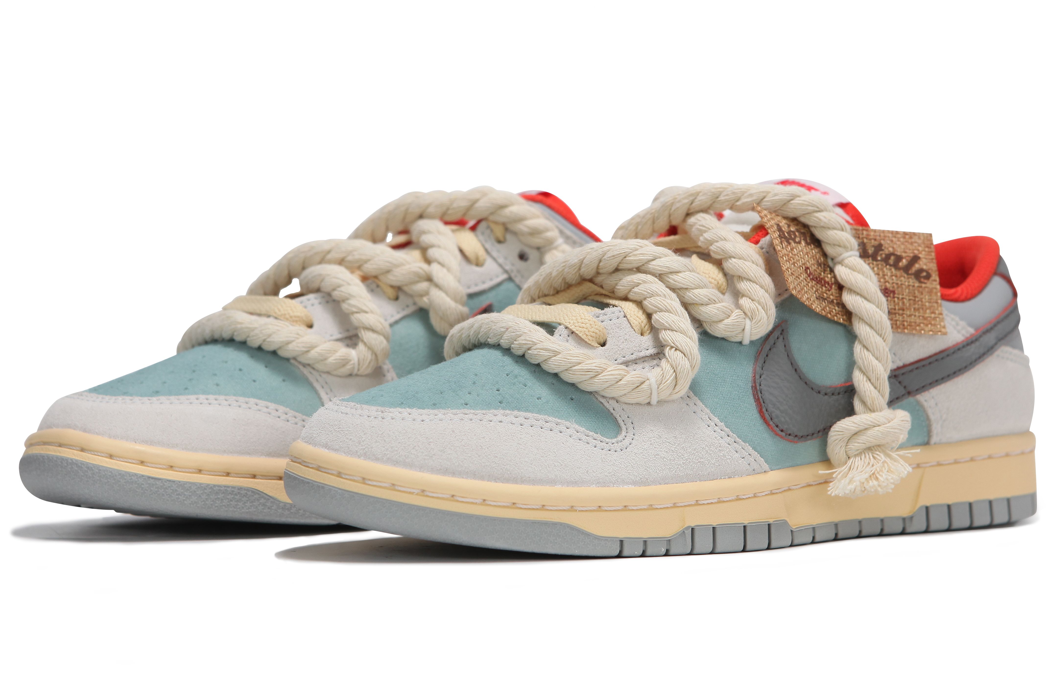 Lookbook [Kasut Custom] Nike Dunk Low 'Gelombang Panas Hijau Kelabu' FJ5429-133-486733