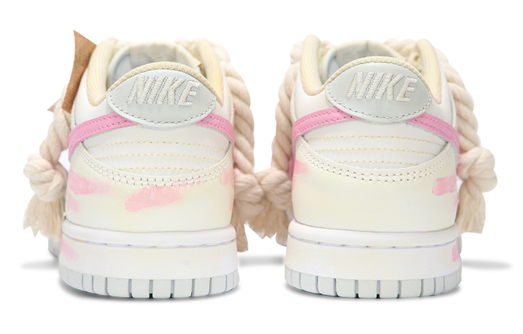 Shop [Nike Dunk Low Sepatu Kustom] 'Hot Wave Pink' DH9765-102(Team24-女款粉勾格子)