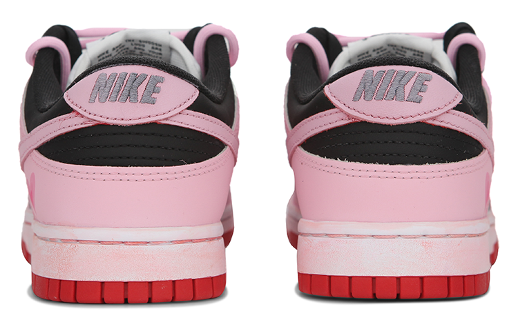 Shop [Zapatillas Personalizadas] Nike Dunk Low 'Ola Caliente Enamorada' FD9762-061(Team24-男女款甜心小女警黑粉色)