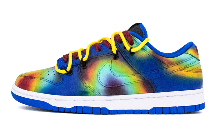 Buy [Sepatu Kustom] Nike Dunk Low 'Hyper Cobalt Thermo Imaging Gradient' CW1590-001(TeamNine-女款热成像)