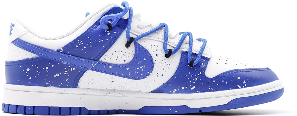 【訂製球鞋】 Nike Dunk "Hyper Royal" 踏雪尋鹿 浪漫仙境 清冷雪花 布貼 低筒 球鞋 男款 藍色 Lookbook 【訂製球鞋】 Nike Dunk "Hyper Royal" 踏雪尋鹿 浪漫仙境 清冷雪花 布貼 低筒 球鞋 男款 藍色