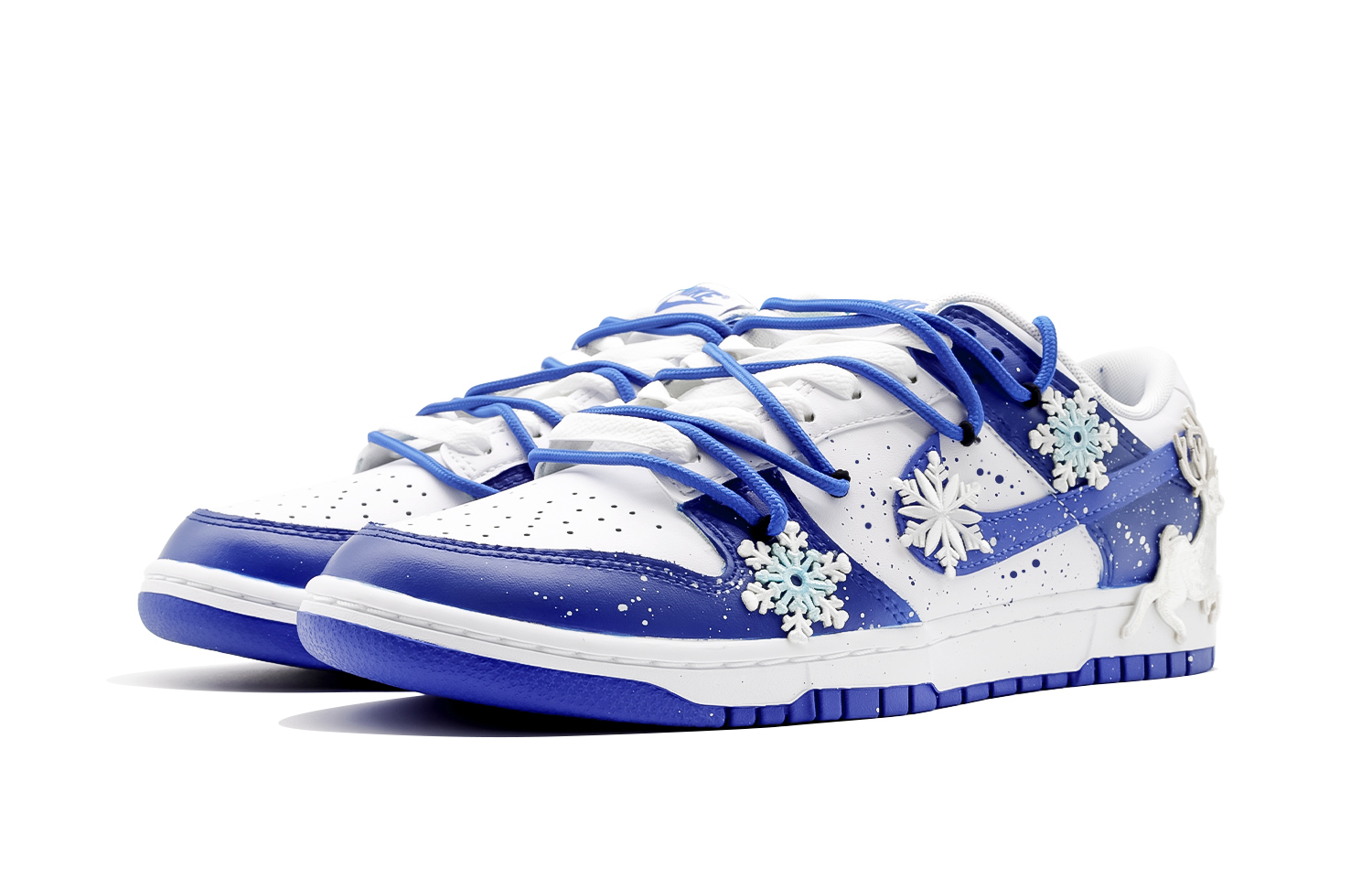 Shop [Zapatillas Personalizadas] Nike Dunk Low 'Hyper Royal' DV0831-104(Team140-踏雪寻鹿)