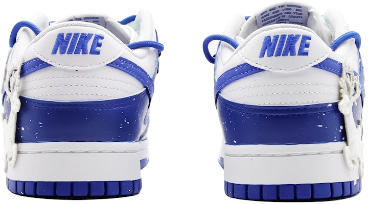 【訂製球鞋】 Nike Dunk "Hyper Royal" 踏雪尋鹿 浪漫仙境 清冷雪花 布貼 低筒 球鞋 男款 藍色 Purchase 【訂製球鞋】 Nike Dunk "Hyper Royal" 踏雪尋鹿 浪漫仙境 清冷雪花 布貼 低筒 球鞋 男款 藍色