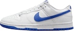 Sizing 【訂製球鞋】 Nike Dunk "Hyper Royal" 踏雪尋鹿 浪漫仙境 清冷雪花 布貼 低筒 球鞋 男款 藍色